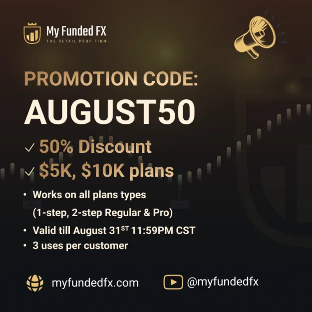 Massive 50 Off Promo at MyFundedFX (September 2023 Update) Prop